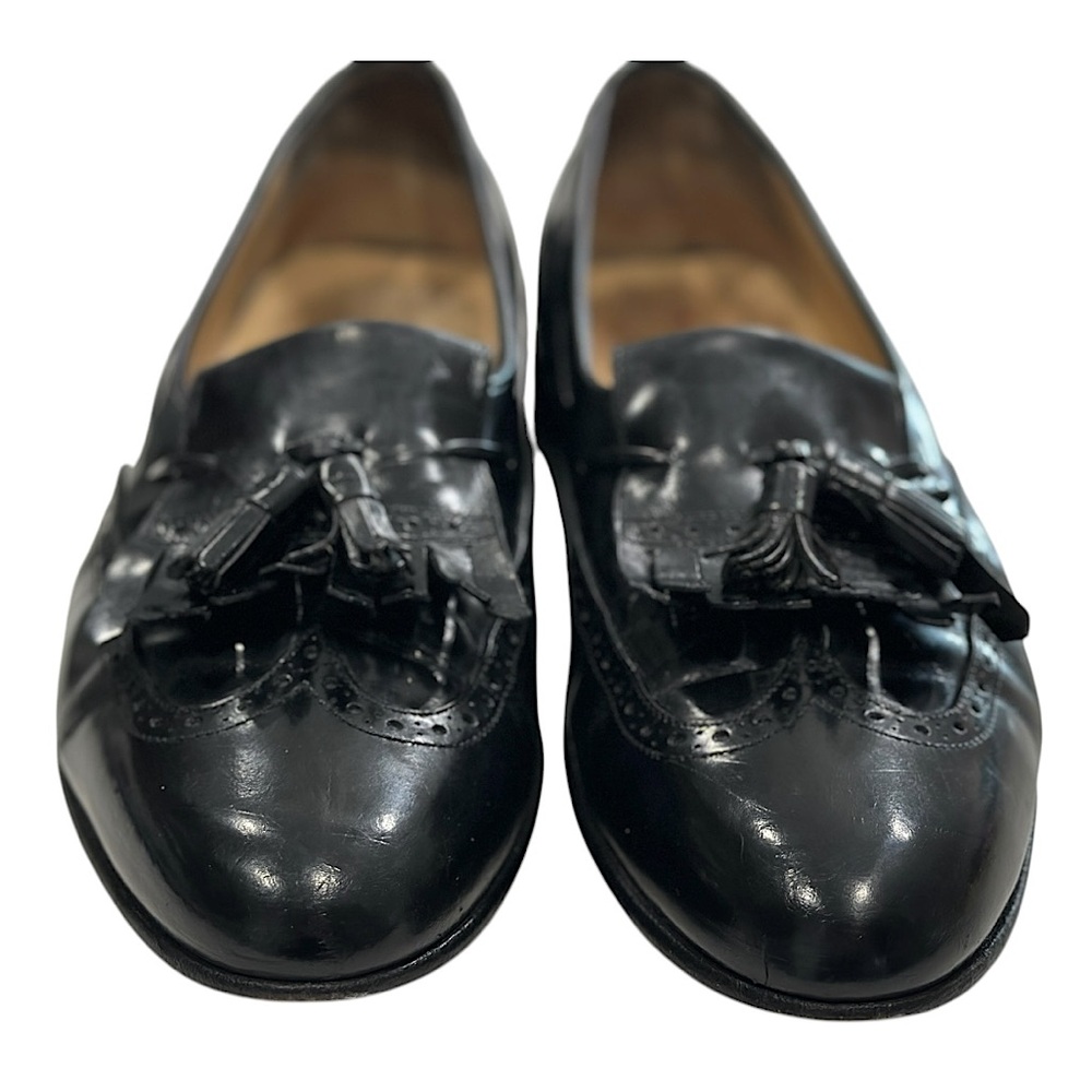 Salvatore Ferragamo Kiltie Tassel Loafer Dress Shoe 11.5 D - Picture 6 of 14